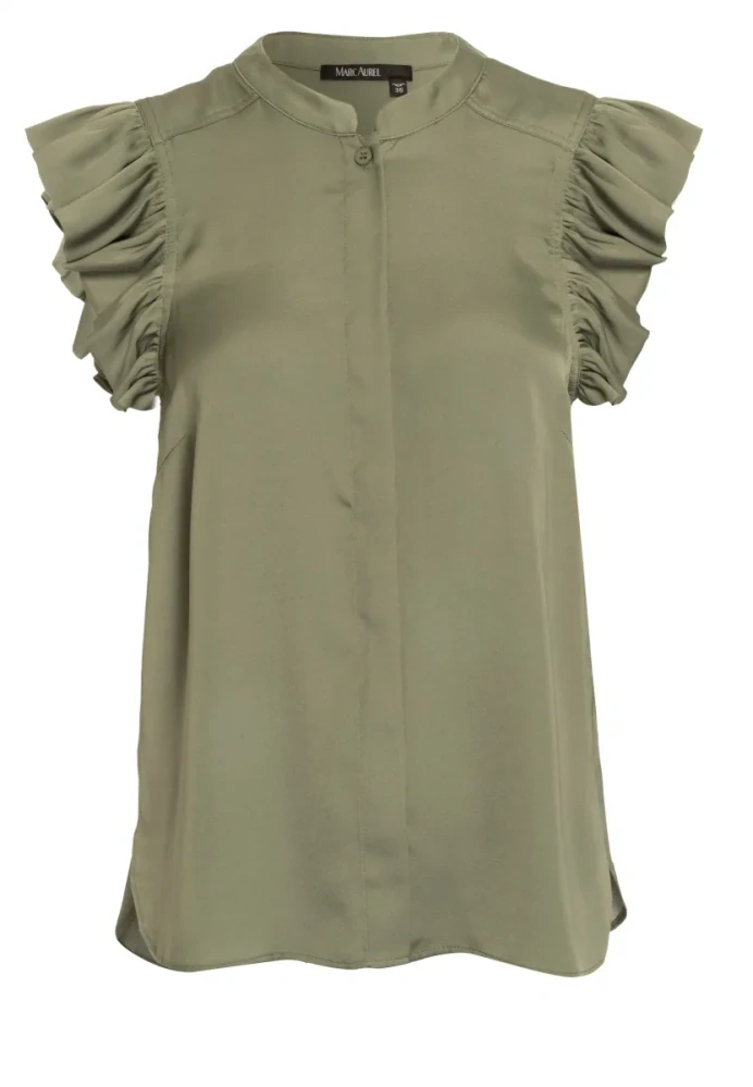 Marc Aurel halenka z ležérního saténu