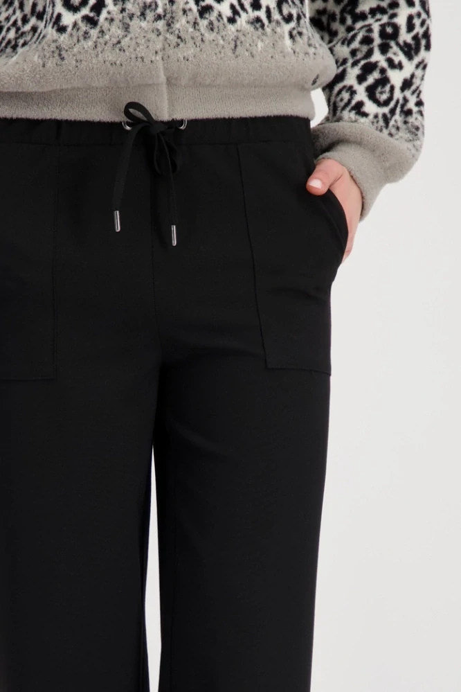 Monari široké kalhoty s elastickým pasem