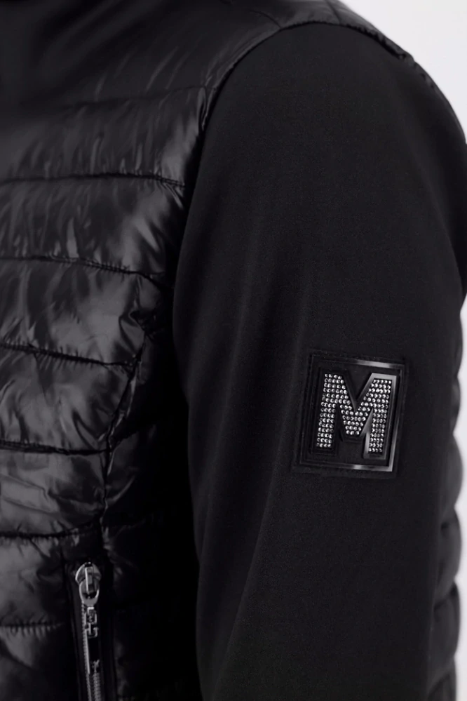 Monari prošívaná bunda černá