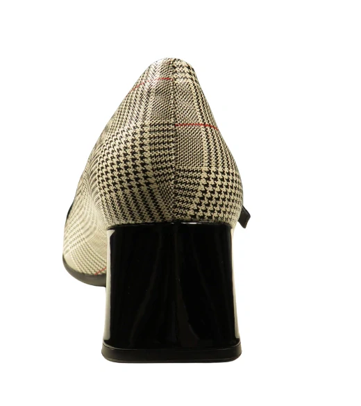 Piccadilly dámské lodičky s károvaným vzorem