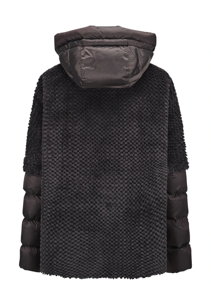 Milestone bunda MSWega z oboustranné umělé kožešiny s prošívanými detaily