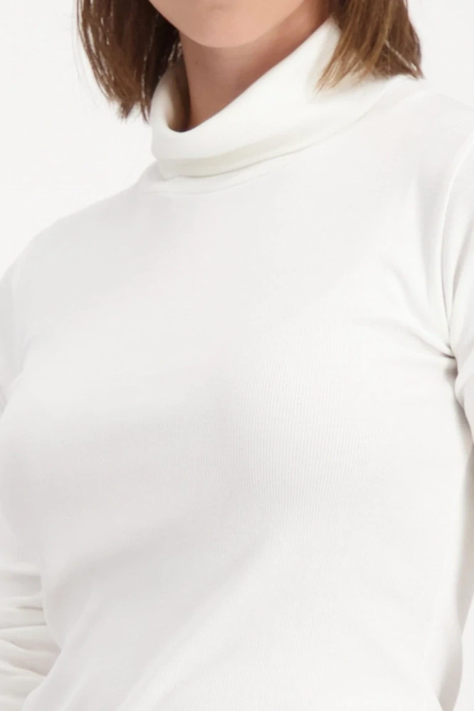 Monari bílé rolákové tričko