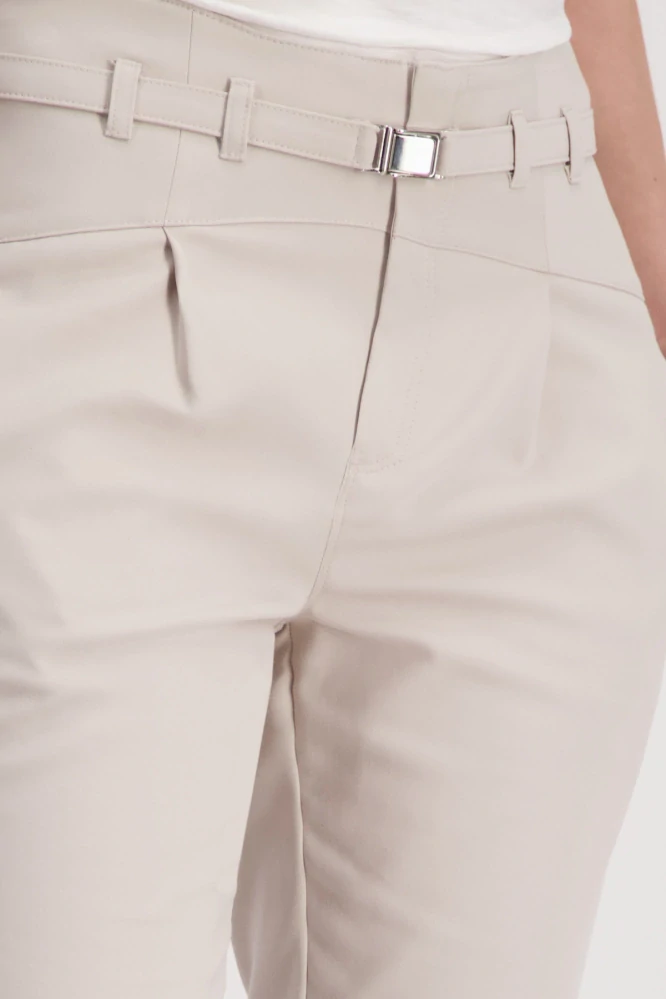 Monari dámské elegantní kalhoty s páskem