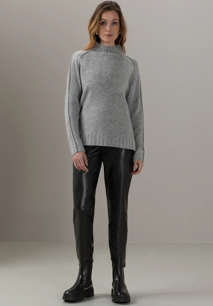 Bianca dámské kalhoty z imitace kůže