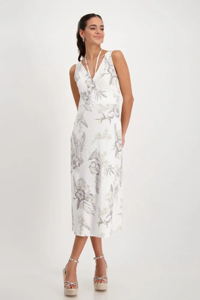 Maxi šaty s květinovým vzorem Monari