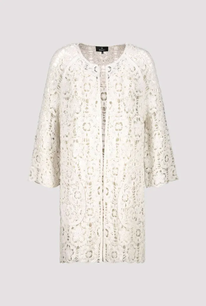 Pletený kabát s lurexem Monari