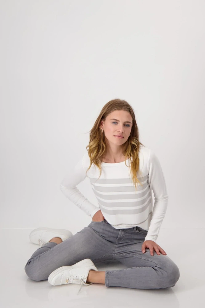 Monari halenka s proužkovým vzorem