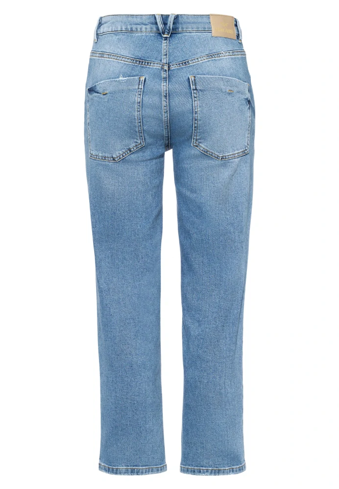 Marc Aurel "BOYFRIEND" džíny  s výšivkou loga 