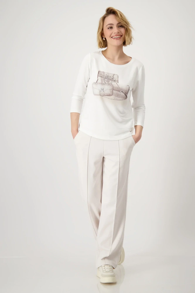 Monari halenka s potiskem tašky