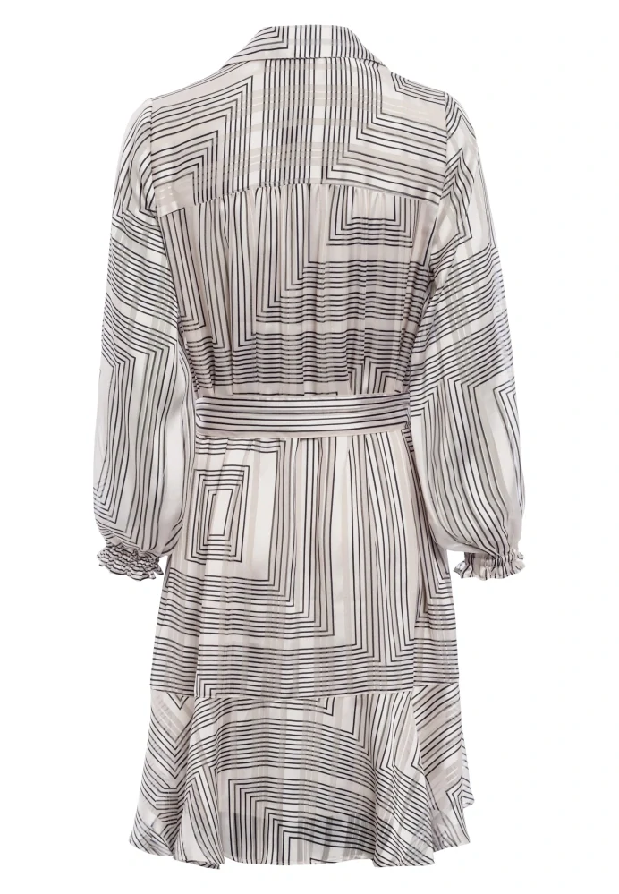 Marc Aurel šaty s grafickým potiskem