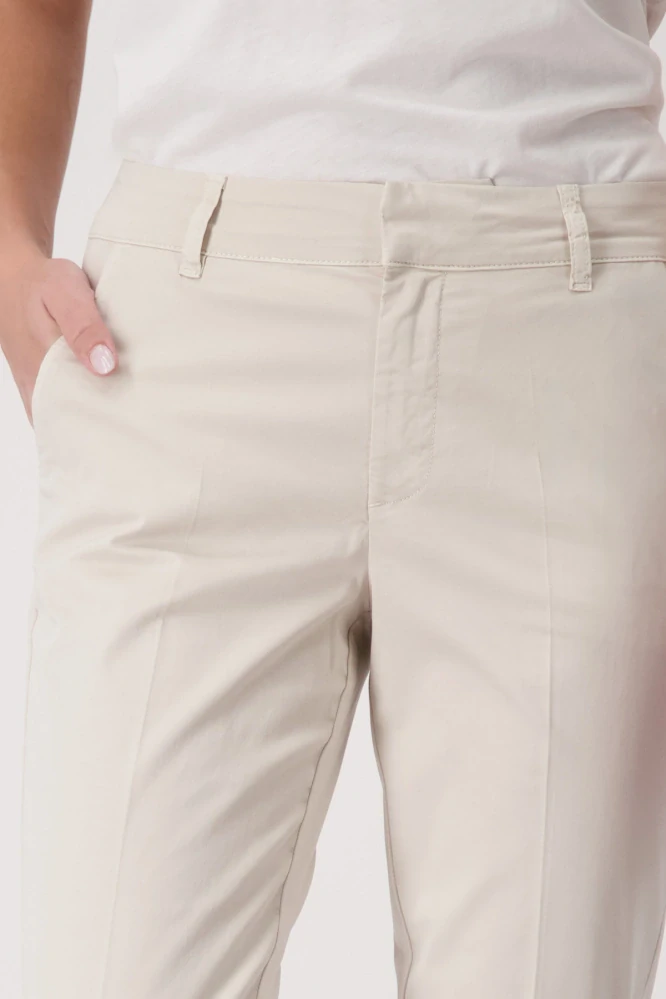 Monari elegantní 7/8 kalhoty s kapsami