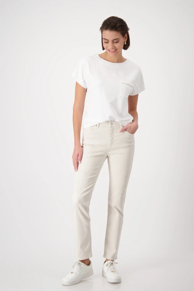 Monari džíny s výšivkou