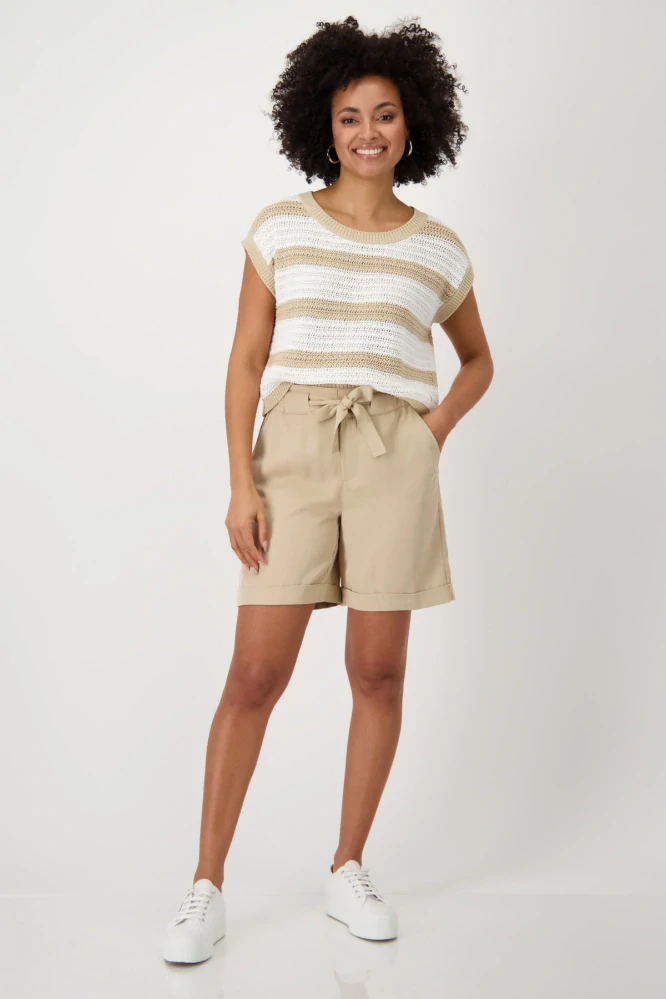 Monari lyocellové kraťasy