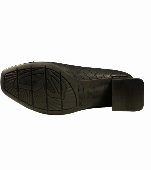 Piccadilly stylové dámské lodičky s dvojitým páskem a zlatými přezkami