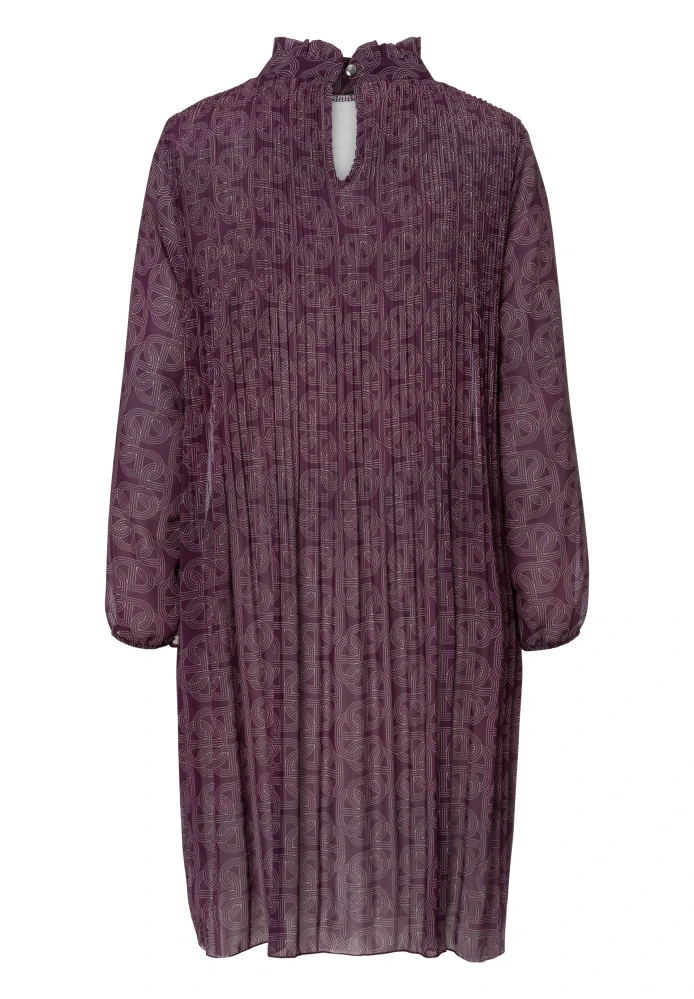 TUZZI šaty s plisovanou strukturou