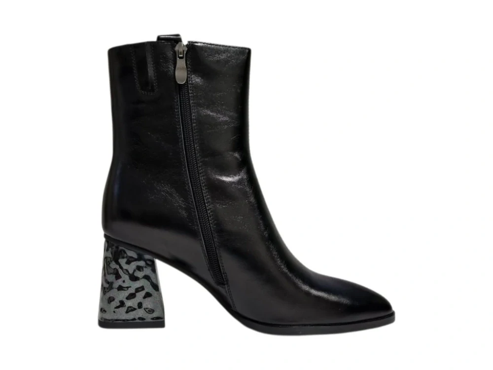 Urban Ladies stylové černé kotníkové boty