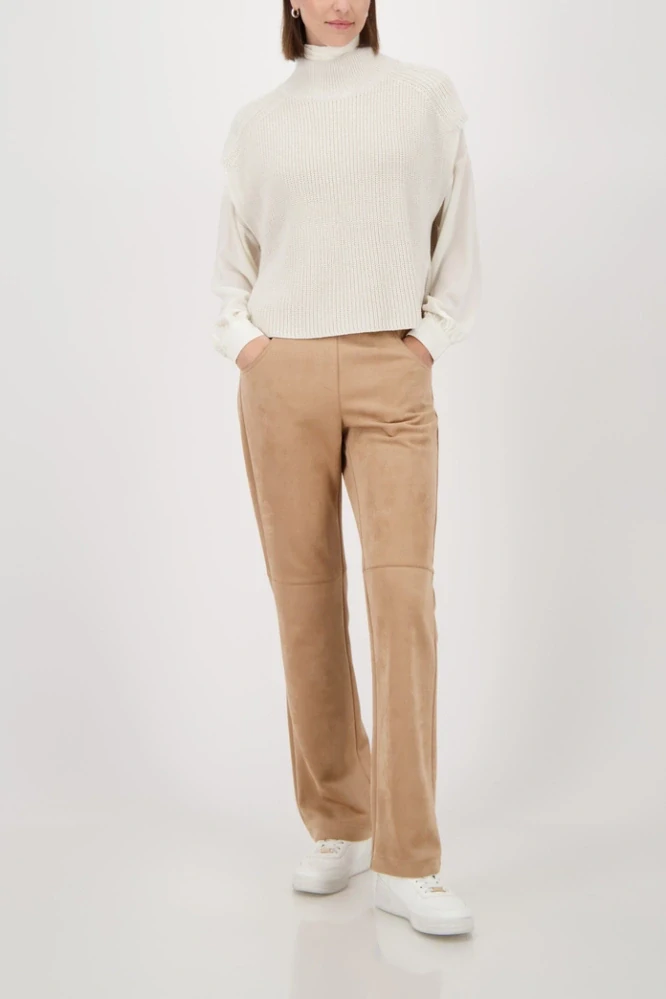 Monari pletená vesta se stojáčkem