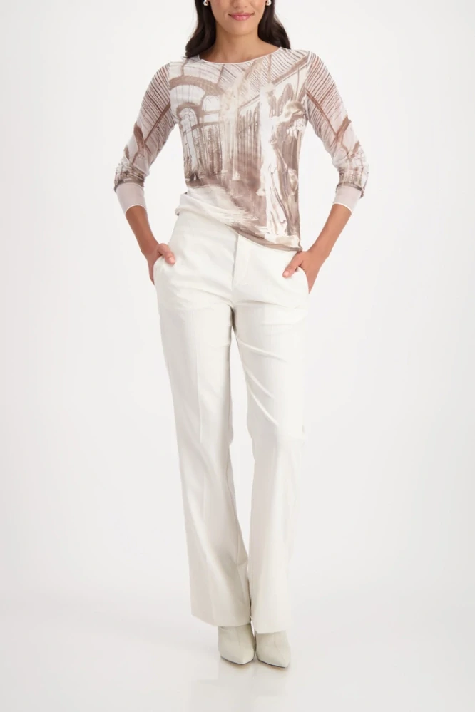 Monari tričko s dlouhým rukávem a potiskem galerie