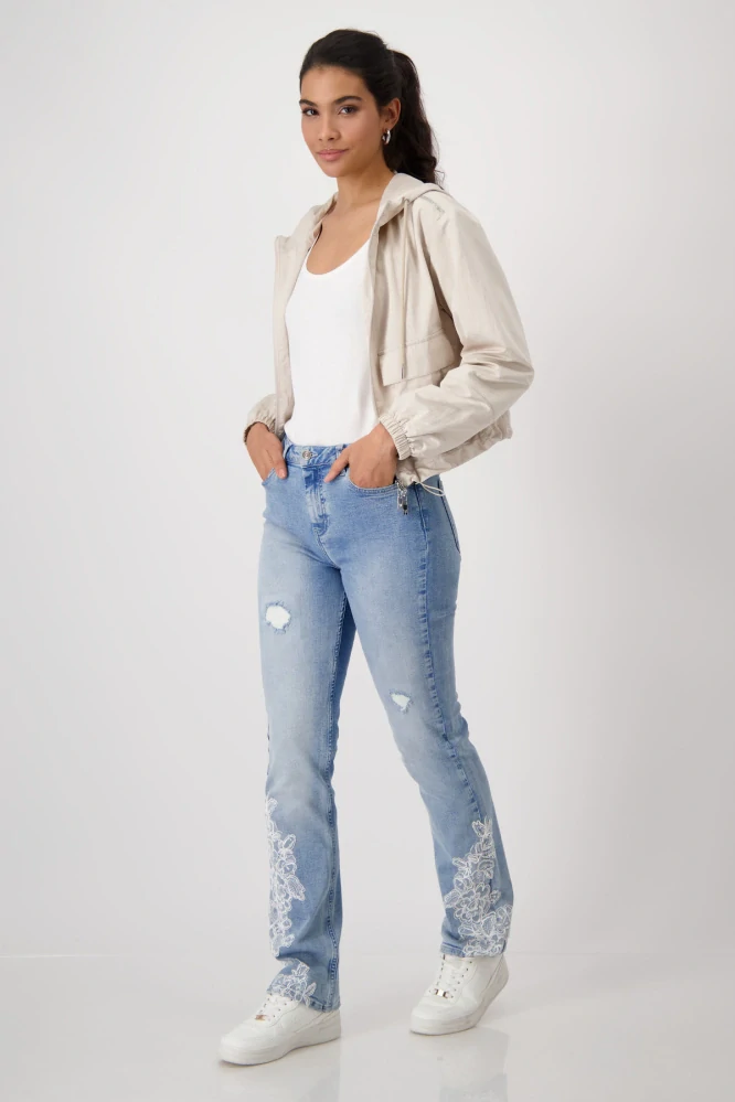 Monari dámská krátká bunda s kapucí