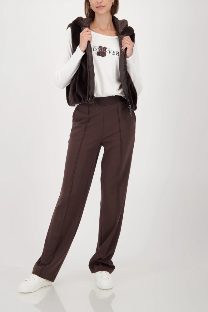 Monari kalhoty s nápisem na pásku