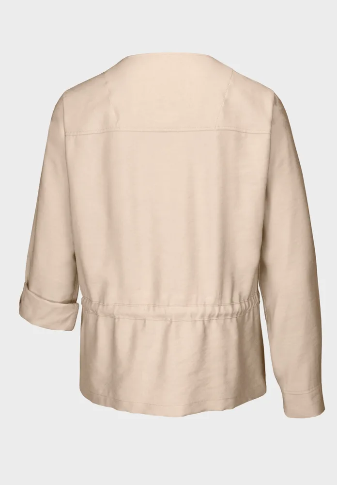 Béžové dámské sako Bianca