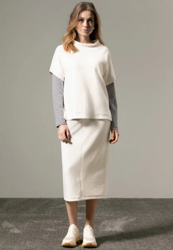 Bianca dámská bílí halenka s kratkými rukávy