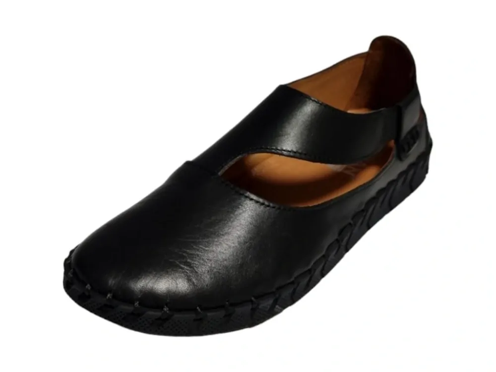 Urban ladies dámské kožené polobotky