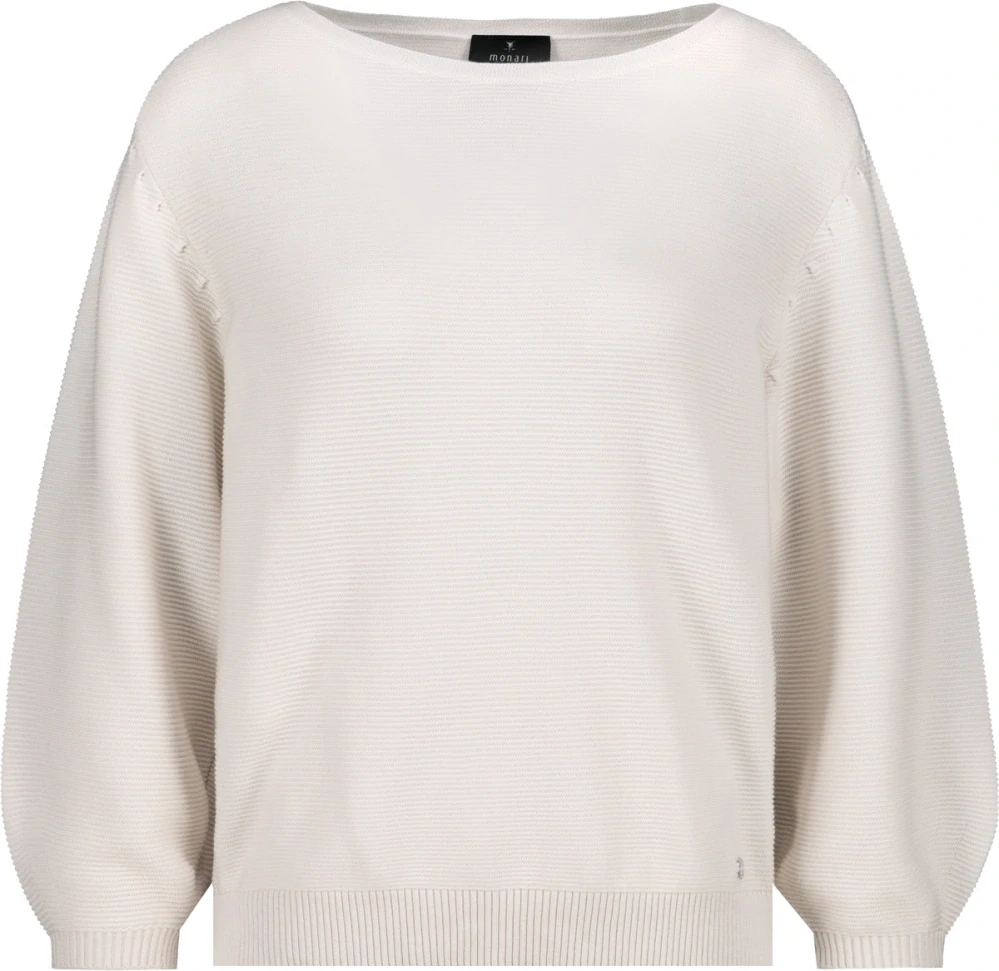 Monari pletený svetr vroubkovým stehem