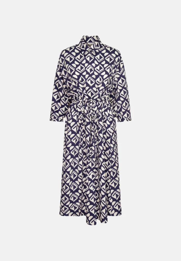 Seidensticker elegantní šaty s límcem 