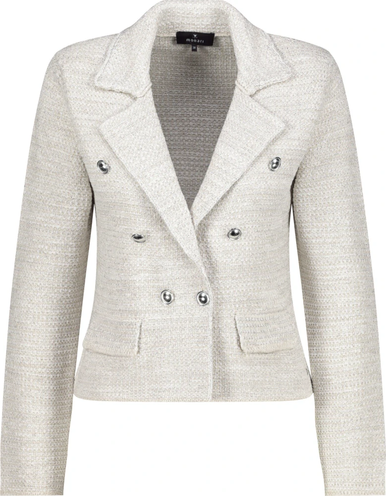 Monari pletený blejzr z tvídu