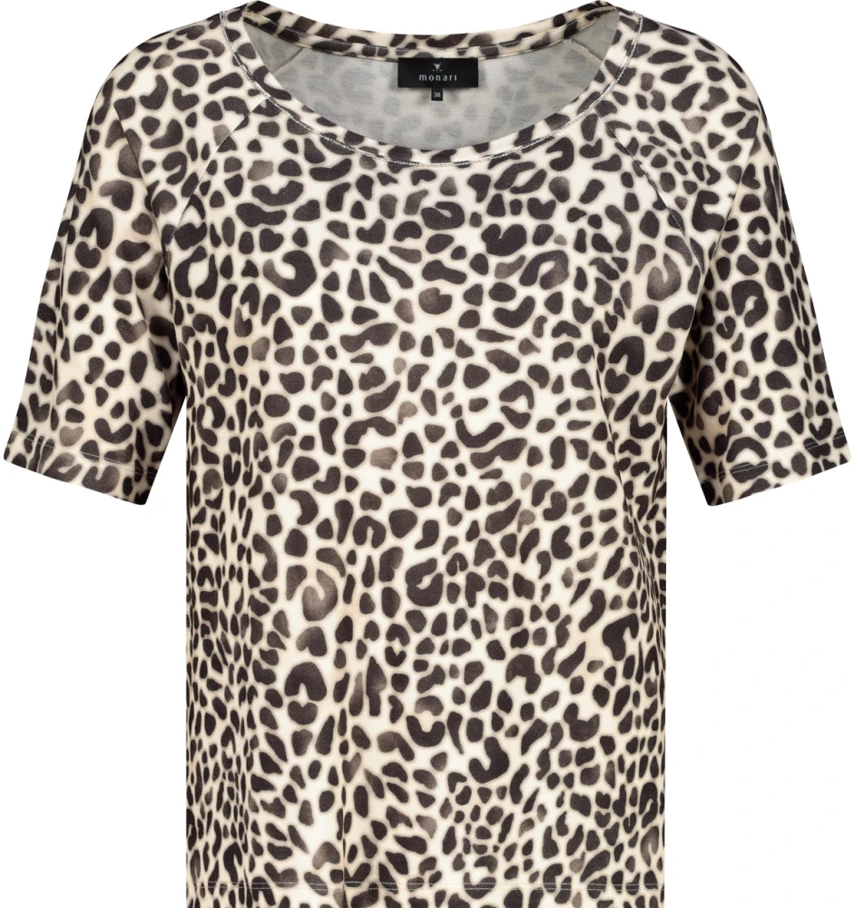 Monari tričko s leopardím vzorem