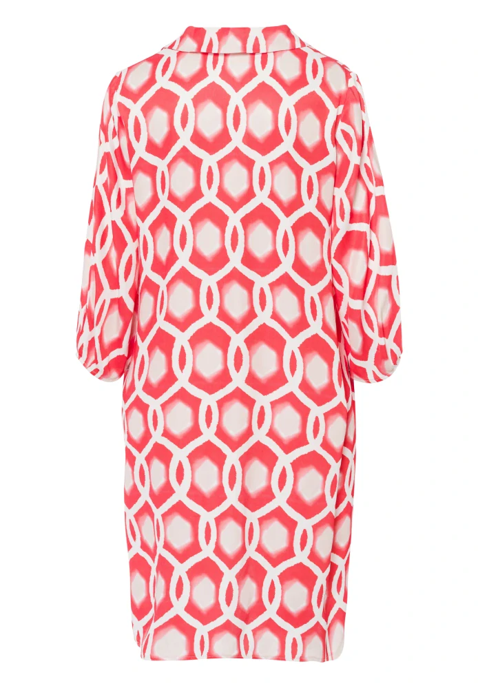TUZZI dámské šaty s geometrickým vzorem