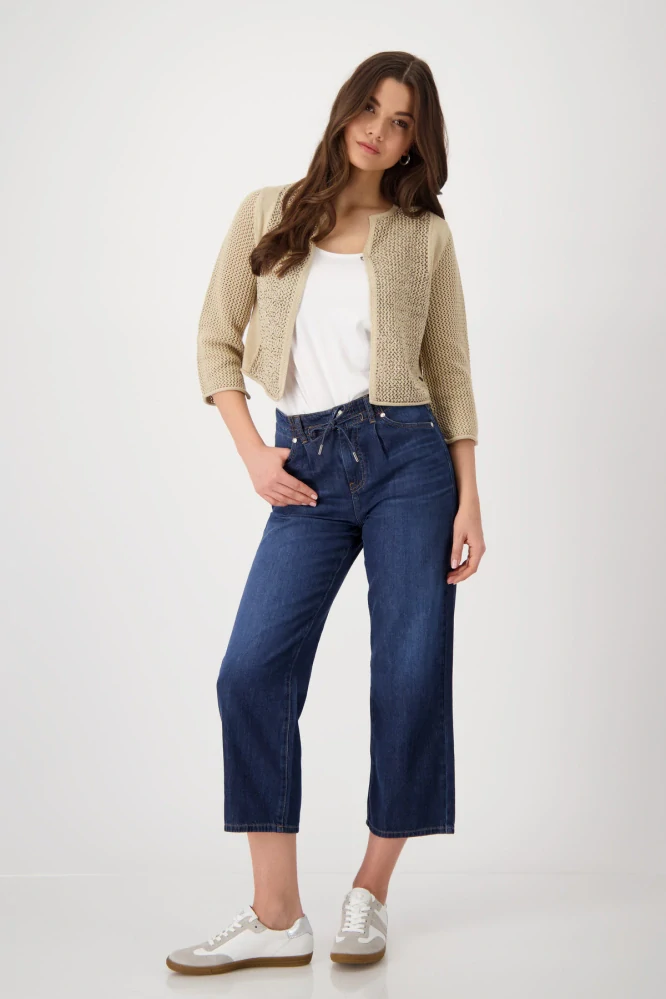 Monari pletené bolero s kamínky