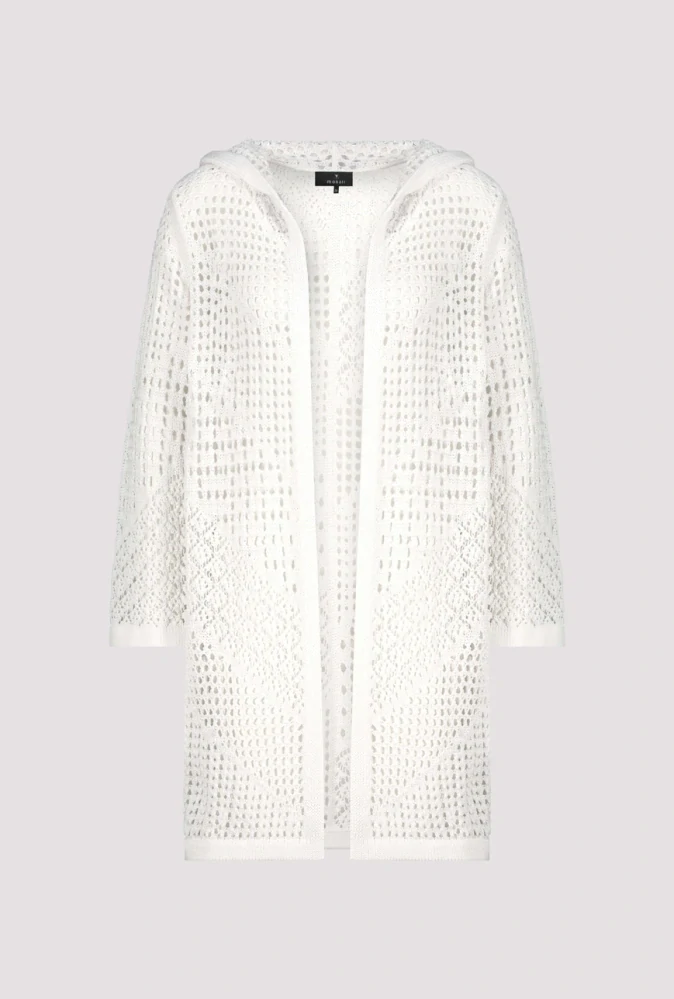 Monari pletený kabát s ájour vzorem
