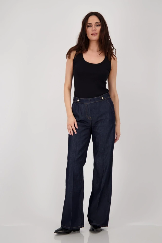 Monari džíny se širokými nohavicemi