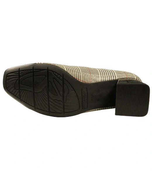 Piccadilly dámské lodičky s károvaným vzorem