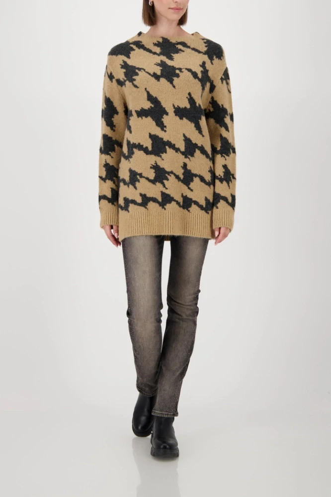 Monari pletený svetr s pepito vzorem