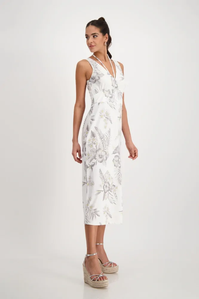 Maxi šaty s květinovým vzorem Monari