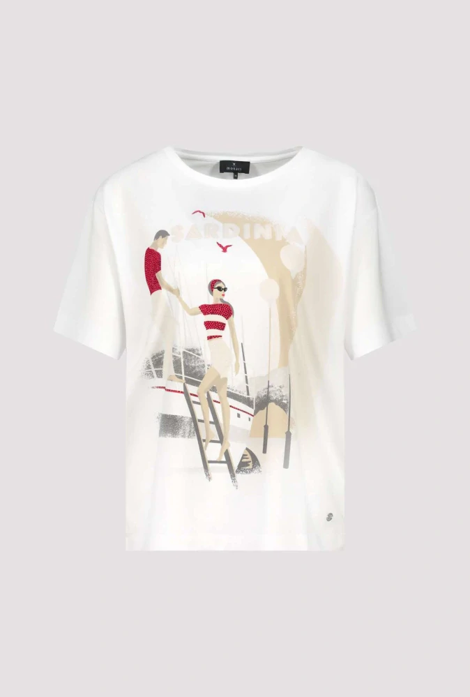 Monari dámské tričko s potiskem "SARDINIA"