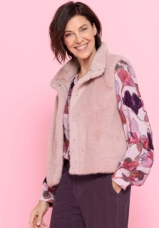 Bianca bunda z umělé kožešiny "TABEA"