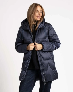 Green Goose dlouhá prošívaná bunda WEGA CAMILOUA