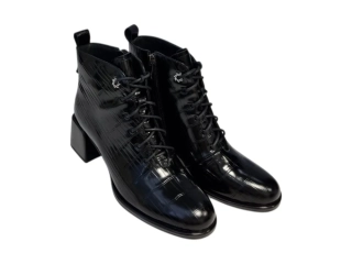 Urban Ladies luxusní černé kotníkové boty