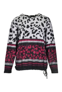 Kenny S vzorovaná mikina s leopardím motivem