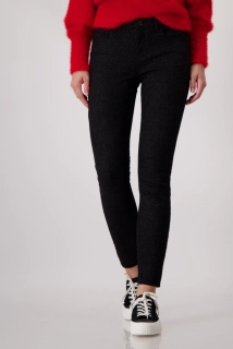 Monari dámské kalhoty s jemným třpytem