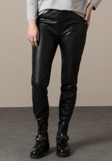 Bianca dámské kalhoty z imitace kůže