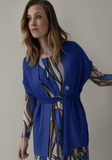 Bianca dámská pletená vesta s páskem