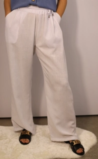 Dámské letní kalhoty bílí