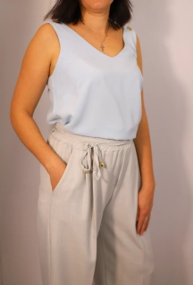 Dámská halenka bez rukávů