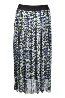 Kenny S moderní plisovaná sukně s barevným celoplošným potiskem