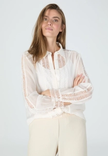 Marc Aurel halenka s krajkou a dlouhými rukávy